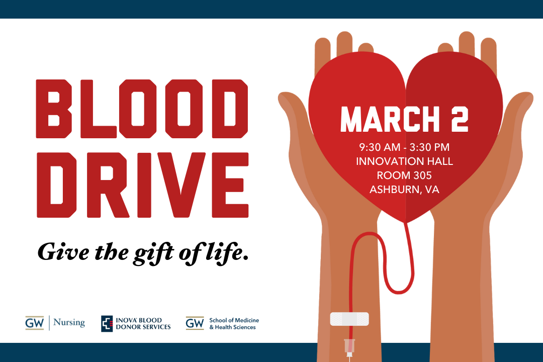 Blood Drive, Give the gift of life, March 2, Innovation Hall