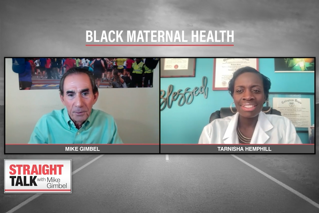 Black Maternal Health, Hemphill interviewed by Mike Gimbel