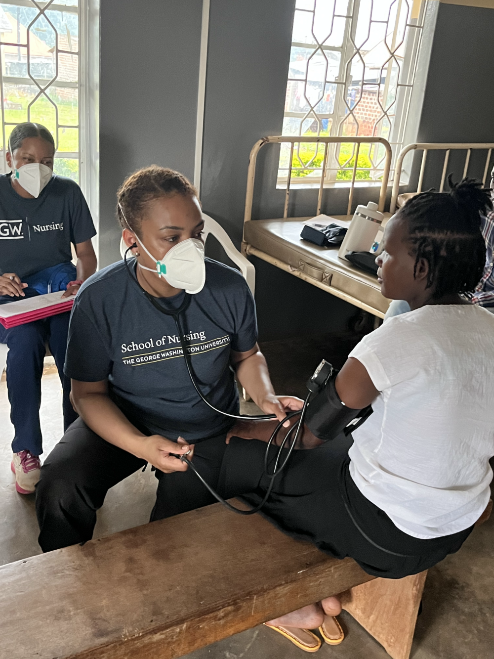 GW Nursing students in Uganda