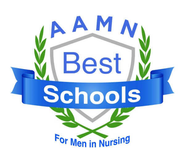 AAMN Logo SON named a Best School for Men in Nursing.