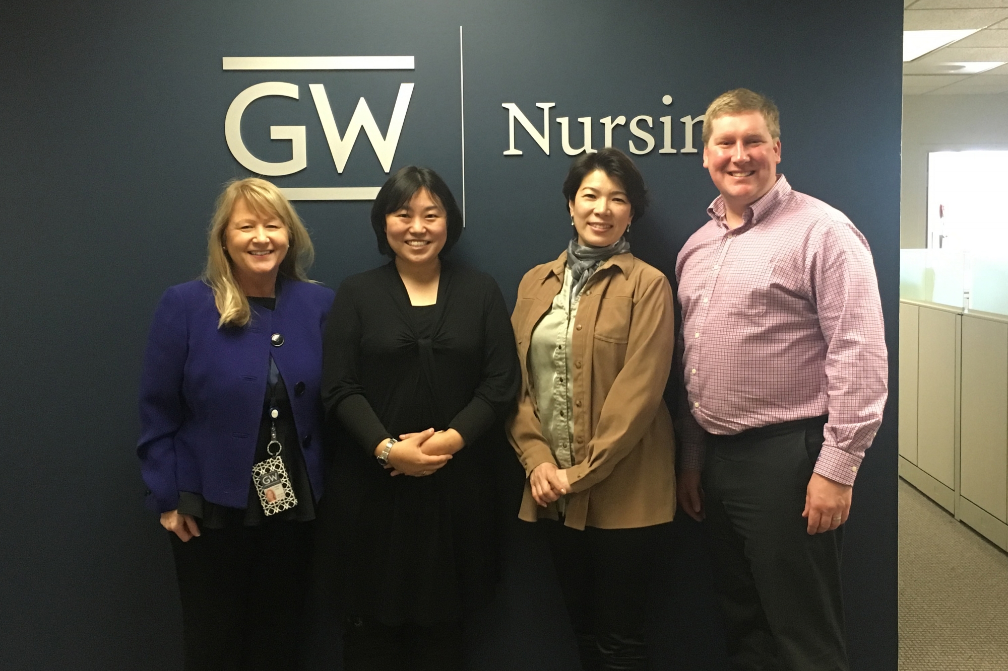 Dr. Yoko Yamamoto visits GW School of Nursing