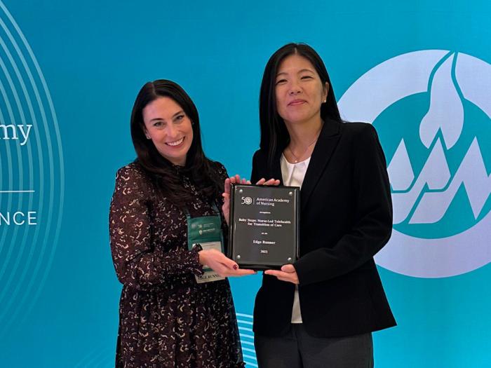 Danielle Sarik receives Edge Runner Award