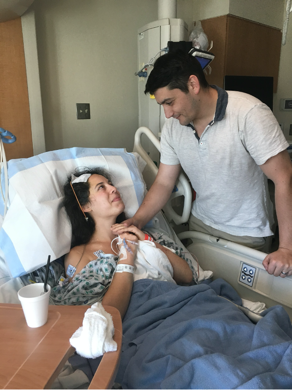 Alexa and her husband, Jon