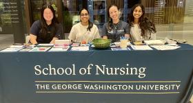 Daisy Le and Team representing GW Nursing